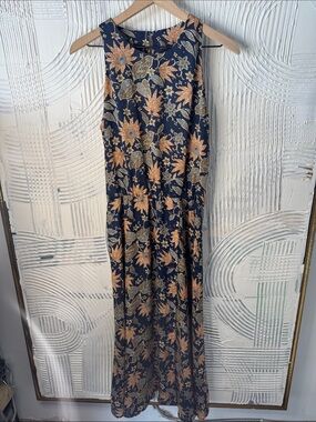 Vintage Clues Collection Floral Maci Dress Cottagecore Boho Prairie N0363